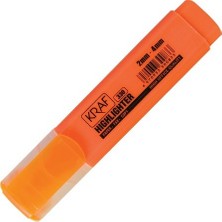 Kraf 330 Fosforlu Kalem Turuncu