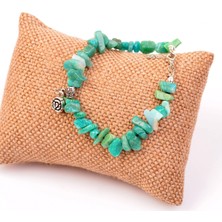 Taş Sandığı Krizopras Taşı Şekilsiz Bileklik