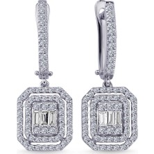 Lova Baget Pırlanta Küpe