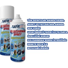Safirex Sprey Kauçuk Kaplama Su Sızdırmaz Beyaz