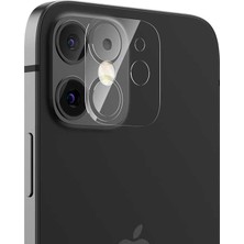 Gpack Apple iPhone 12 Mini Kamera Lens Koruyucu Cam Şeffaf