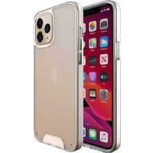 Case Street Apple iPhone 12 Pro Kılıf Gard Nitro Şeffaf Sert Silikon Renksiz