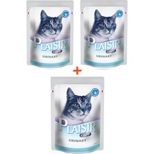 Plaisir Care Urinary Balıklı Yaş Kedi Maması 85 gr x 3 Adet