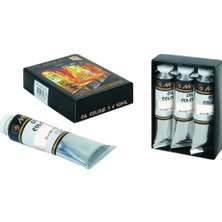 Maries 106 Yağlı Boya Zinc Titanium 3 x 50 ml Beyaz