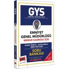Yargı Yayınevi GYS Emniyet Genel Müdürlüğü Memur Kadrosu İçin Konu Özetli Soru Bankası