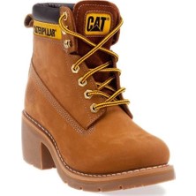 Caterpillar Cat Ottawa Kadın Sundance (Tarçın) Nubuk Güblük Bot