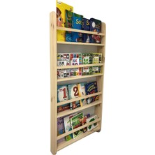Timber Wood Ahşap Çocuk Odası Montessori Kitaplık