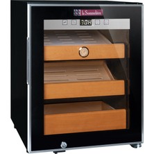 La Sommeliere CIG251 Humıdor Puro Saklama Dolabı - 3 Bölmeli - 200 Puro Kapasiteli