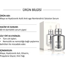 Jomtam Maya ve Hyalüronik Asitli Anti-age Nemlendirici Solution Serum 60ml