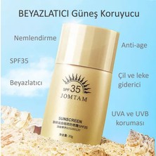 Jomtam Çil ve Lekelere Karşı SPF35 Güneş Koruyucu Konsantre Krem 30 gr