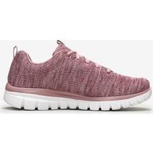 Skechers GRACEFUL-TWİSTED FORTUNE Kadın Pembe Spor Ayakkabı - 12614 MVE