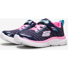 Skechers WAVY LİTES-JUMP N'SPARKLE Küçük Kız Çocuk Lacivert Spor Ayakkabı - 81378N NVPK