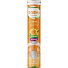 N-c Vitmics 20 Effervesan Tablet, C Vitamini D Vitamini Çinko