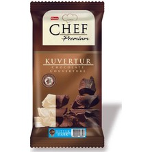 Elvan Chef %59 Kakaolu Mini Bitter Kuvertür 200 gr