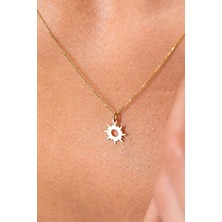 Semiz Kuyumculuk Güneş Altın Kolye