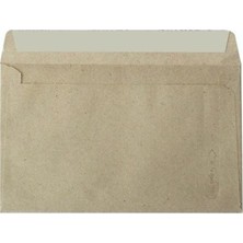 Asil Mektup Zarfı Elvan Silikonlu Kraft 11,4X16,2 90 gr 500 Adet