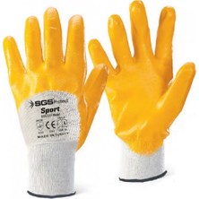 DUXXA Sgs Sport Latex Kaplı Pamuk Eldiven SGS7211 10 Adet