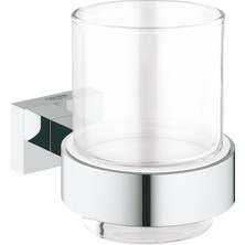 Grohe Essentials Cube Tutamaçlı Cam Fırçalık 40755001