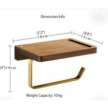 Mbi Konsept Tuvalet Kağıtlığı Wc & Banyo Dekoratif Özel Yapım