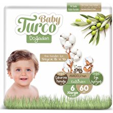 Baby Turco Doğadan 6 Numara Xlarge 60'lı