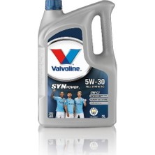 Valvoline Synpower ENV C2 5W-30 5 Litre Motor Yağı ( Üretim Yılı: 2021 )
