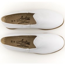 Aintap Deri Beyaz Erkek Klasik Gaziantep Yemeni