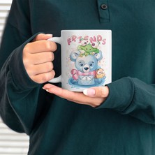Kitapeli Kupa Bardak Friends Kişiye Özel