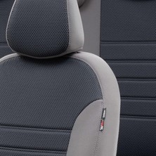 Otom BMW 3 Serisi 1998-2005 E46 Özel Üretim Koltuk Kılıfı Original Design Füme - Gri