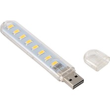 Serel Acil Durum Deprem Feneri USB 8 LED Lamba