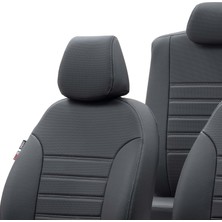 Otom Ford B-Max 2012-2016 Özel Üretim Koltuk Kılıfı New York Design  Siyah