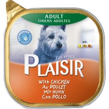 Plaisir Pate Tavuk Etli Yaş Köpek Maması 150 gr x 22 Adet