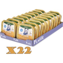 Plaisir Pate Tavuk Etli Yaş Köpek Maması 150 gr x 22 Adet