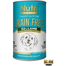 Nutri Canin Tahılsız Kuzu Etli & Tatlı Patatesli Yavru Köpek Konservesi 400 gr