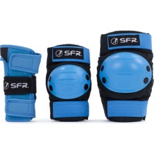 Sfr Youth Ramp Black/blue 3'lü Koruma Seti