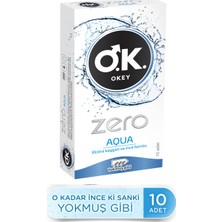 Okey Zero Aqua 10'lu