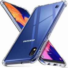 Atalay Samsung Antishock Premium Şeffaf Silikon Kılıf Samsung Galaxy A50S