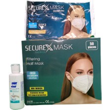 Securex Ffp2 Nr Özellikli Ce N95 Maske 50'li