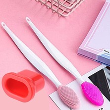 Buffer Dudak Fırçası Peeling Etkili Siyah Nokta Temizleyici ve  Doğal Dudak Dolgunlaştırıcı Seti