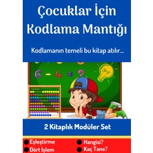 Enine Boyuna Eğitim Çocuklar İçin Kodlama Mantığı Seti -2 Kitap