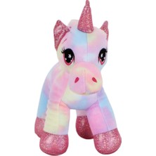 Sevgiliye Renkli Pembe Unicorn Peluş 20 cm Unicorn Oyuncak