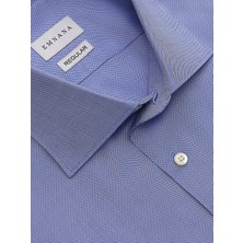 Emnana Mavi Premium Oxford Regular Fit Gömlek