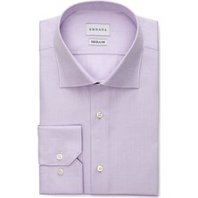 Emnana Lila Premium Twill Regular Fit Gömlek