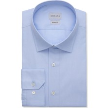 Emnana Mavi Slim Fit Gömlek