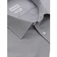 Emnana Gri Spor Slim Fit Gömlek