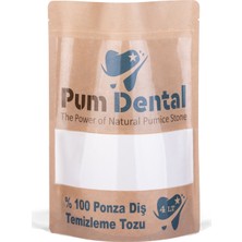 Pum Dental %100 Doğal Ponza Diş Parlatıcı Toz 4 Lt. Mikron Ponza Diş Parlatma Tozu