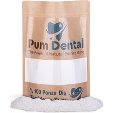 Pum Dental %100 Doğal Ponza Diş Parlatıcı Toz 4 Lt. Mikron Ponza Diş Parlatma Tozu