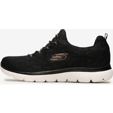 Skechers SUMMİTS - LEOPARD SPOT Kadın Siyah Spor Ayakkabı - 149037 BKRG