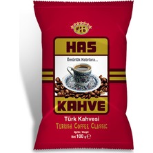 Has Kahve Ekonomik 3'lü Has Kahve Sepeti 3 x 100 gr (Türk Kahvesi-Sütlü-Osmanlı Kahve)