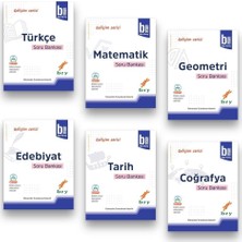 Bry Birey Eğitim Yayınları Gelişim Serisi B Türkçe Tarih Coğrafya Matematik Geometri Edebiyat Soru Bankası Seti