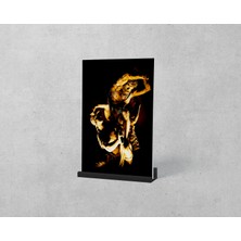 Dekorbi Ayaklı Blok Tablo | Forbidden Love Leda 48×69